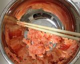 韓国風サーモン丼作り方1写真