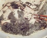 磯の香り＊きのこの海苔クリームスパゲティ作り方2写真