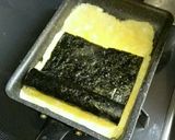 魚肉ソーセージ★クルクル渦巻きの玉子焼き作り方7写真