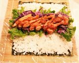 節分にも☆鶏の照り焼き恵方巻【巻き寿司】作り方9写真
