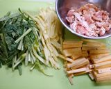簡単！安納芋の青椒肉絲(ピーマンなし)作り方1写真