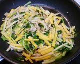 簡単！安納芋の青椒肉絲(ピーマンなし)作り方3写真