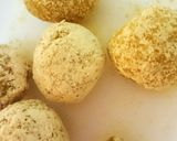 離乳食 おやつ さつま芋のきな粉ボール作り方3写真