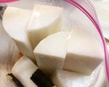 簡単！保存袋で大根漬物！作り方2写真