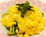 トロトロ卵♡美味しい簡単ノリ玉ニラ玉♬作り方4写真