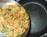 簡単!残りご飯でお好み焼♪残りご飯の夕食作り方7写真
