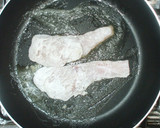 簡単♪魚鱈のムニエル♪ほうれん草炒め物作り方5写真