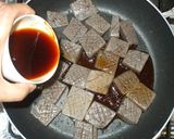 こんにゃくステーキ簡単ピリカラ煮物甘辛煮作り方7写真