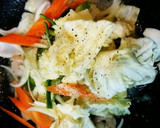 熱々サクサク海鮮あんかけ皿うどん作り方6写真