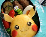 オムすび☆ピカチュウのキャラ弁作り方3写真