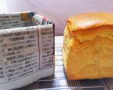 新聞紙を使ってちぃサイズケーキの型作り♪作り方25写真