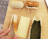 ちくわの海苔チーズ巻き（すき焼き味）作り方2写真