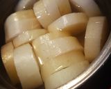 大根のガーリックバター醤油ステーキ♪作り方1写真