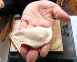 皮からつくる❤️フォーチュン水餃子作り方7写真