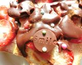 とろっと生チョコ　すっきり苺トースト作り方9写真