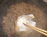 大葉がアクセント♩生姜の効いたそぼろ丼作り方2写真