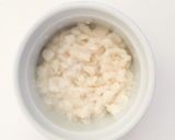離乳食 バナナのミルクパンがゆ☆作り方3写真
