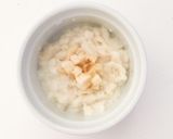 離乳食 バナナのミルクパンがゆ☆作り方4写真