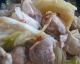 ★白菜と鶏モモ肉★いり煮♪♪作り方6写真