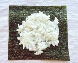 我が家の肉味噌De手まきごはん作り方1写真