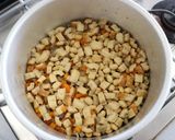 【みつば会・郷土食】じゃり豆作り方4写真