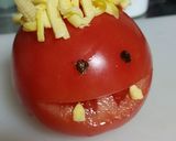 節分!トマト赤鬼トースト※サラダでも可♪作り方15写真