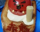 節分!トマト赤鬼トースト※サラダでも可♪作り方20写真