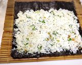 韓国風 アボカド豚肉の恵方巻き.海苔巻き作り方6写真