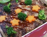 豪華☆肉汁たっぷり丸めないハンバーグ☆作り方10写真