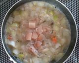 福島の郷土料理☆ざくざく（けんちん汁）。作り方5写真