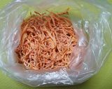 切り干し人参の煮物作り方1写真