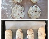 胡桃とクランベリーとチーズのライ麦パン作り方4写真
