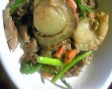 美味さの秘密はホタテの卵❤豚アスパラ炒め作り方4写真
