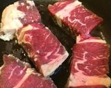 牛肉の梅酒煮込作り方3写真