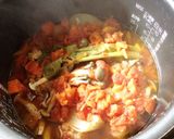簡単鶏の手羽元トマト煮〜炊飯器deポン!作り方5写真