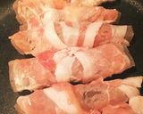 ボリュームタップリ!豚巻き蒟蒻ステーキ作り方2写真