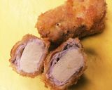 ヘルシー！高野豆腐に巻き巻き豚カツ作り方5写真