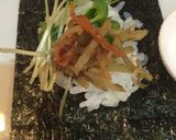 簡単手巻きご飯☆オープンサンド作り方2写真