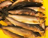 子鮎の甘露煮(パパチャレンジ)作り方1写真