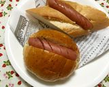 バジル風味のソーセージとキャベツサンド♬作り方5写真