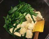簡単♪にらたま(豆腐チャンプルー風)作り方4写真