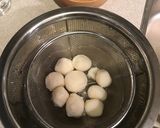 葛粉のとろとろ白玉ぜんざい作り方3写真