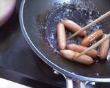 ウィンナーと茸たっぷりクリームシチュー作り方3写真