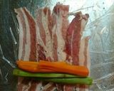 定番照り焼き☆アスパラ人参の豚バラ肉巻き作り方2写真