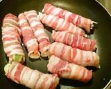 定番照り焼き☆アスパラ人参の豚バラ肉巻き作り方3写真