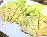 スプーンで食べるツナとキャベツの温サラダ作り方2写真