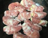 りんごの豚肉巻き作り方2写真