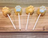 バレンタインの肉球ミニポップ作り方12写真
