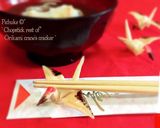 お茶のもてなし菓子✿鶴の砂糖せんべい作り方7写真