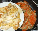鶏胸肉のナポリタン風ケチャップ炒め♪簡単作り方7写真